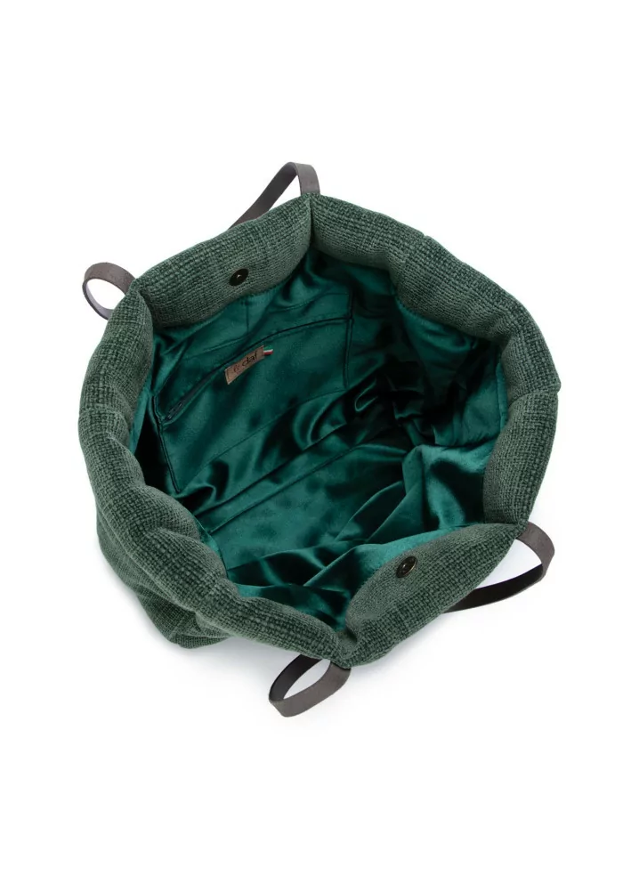 LE DAF | BORSA SHOPPER DANIMARCA VERDE SCURO Enormi risparmi