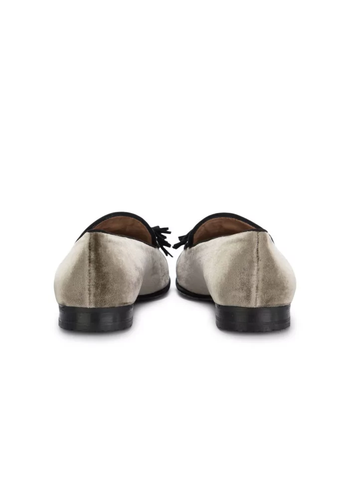 IL BORGO FIRENZE | SCARPE BASSE VELLUTO NAPPE MARRONE Prezzo basso