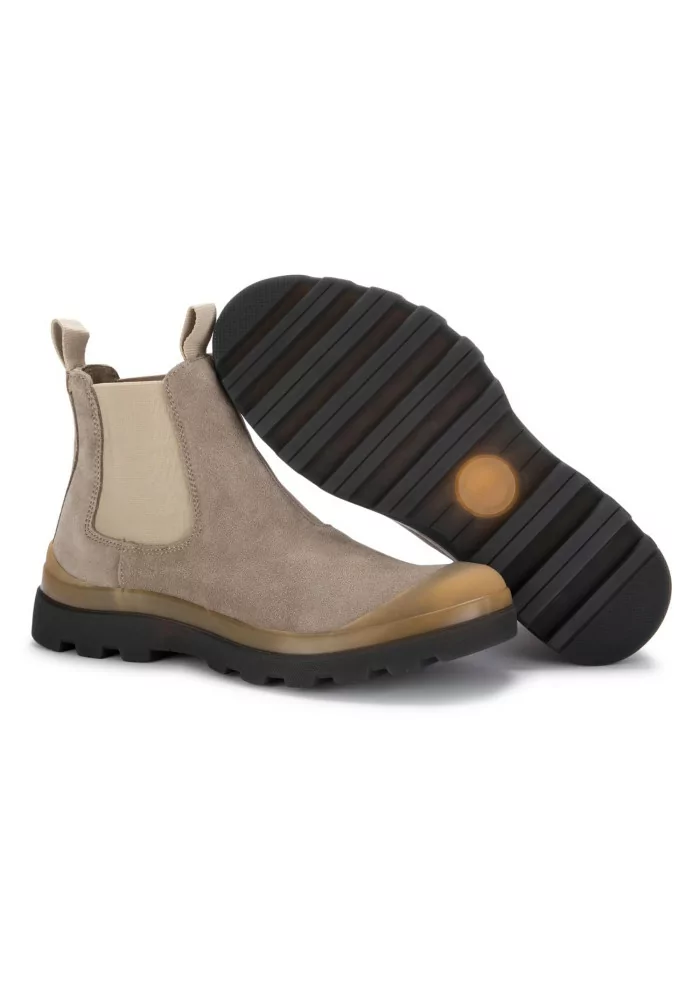 PANCHIC | STIVALETTI CHELSEA CAMOSCIO GRIGIO TORTORA Ritorno libero