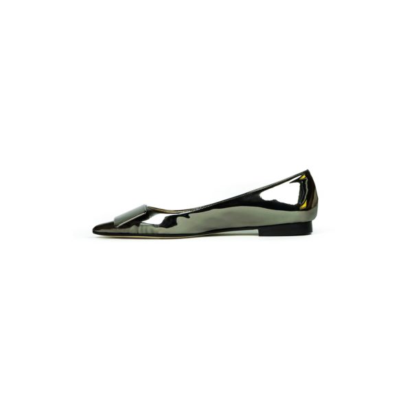 Prosperine Ballerina da Donna Effetto Specchio con Placca Nuovo