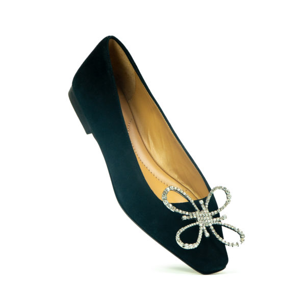 Prosperine Ballerina da Donna in Camoscio con Accessorio Spedizione Gratuita