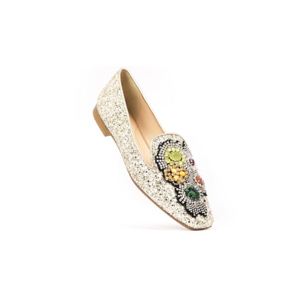 Prosperine Ballerina da Donna in Glitter con Pietre Qualità Garantita