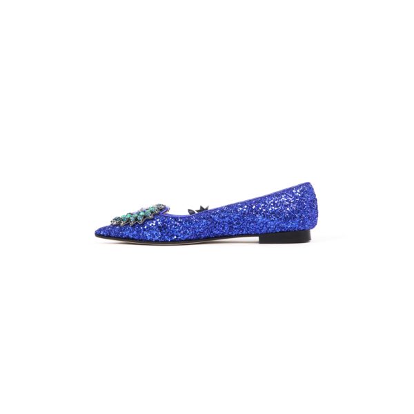 Prosperine Ballerina da Donna in Glitter con Ricamo Acquista Ora