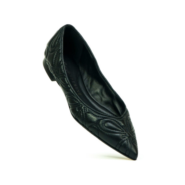 Prosperine Ballerina da Donna in Nappa Nera Fino Al -60%