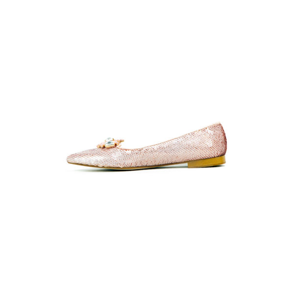 Prosperine Ballerina da Donna in Pailettes Rosa Shopping Online