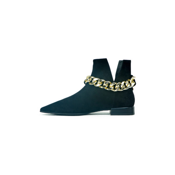Prosperine Stivale da Donna con Catena tacco 15 mm Italy