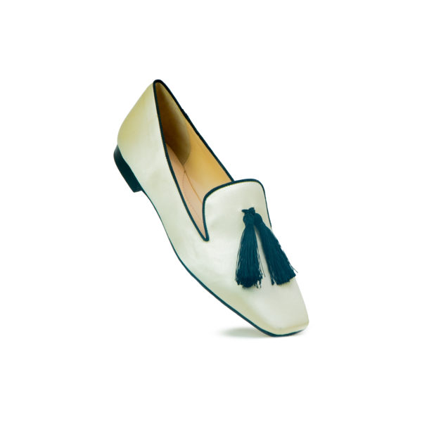 Prosperine Mocassino da Donna in Raso con Nappine Outlet