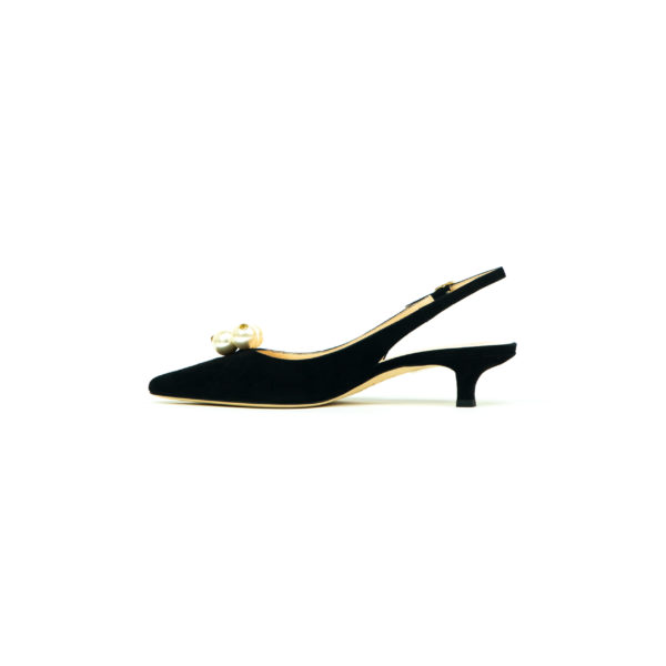 Prosperine Chanel da Donna in Camoscio con Perle Saldi