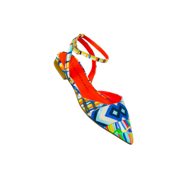Prosperine Sandalo da Donna in Tessuto Multicolor Vendita Economica