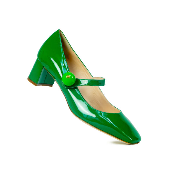 Prosperine Decolletè da Donna in Vernice Verde Promozione