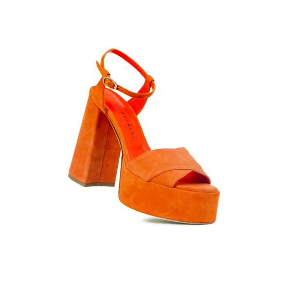 Prosperine Sandalo da Donna con Plateau in Camoscio Novità