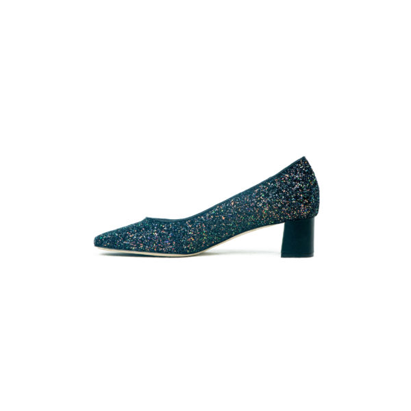Prosperine Scarpa da Donna con Tacco in Glitter Qualità