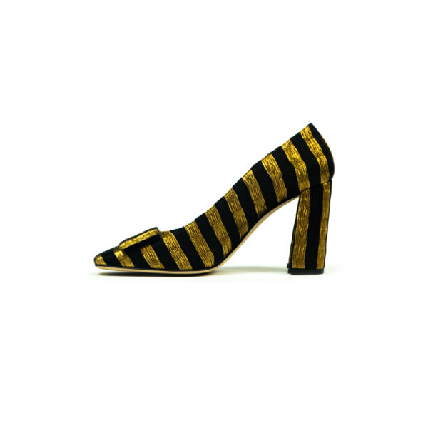 Prosperine Scarpa donna in tessuto a righe Qualità Garantita