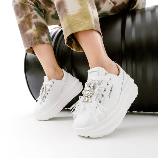﻿Lorenzo Mari Sneakers Veronica white I Più Venduti