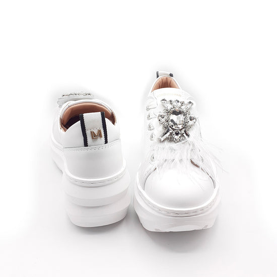 ﻿Lorenzo Mari Sneakers Veronica white I Più Venduti