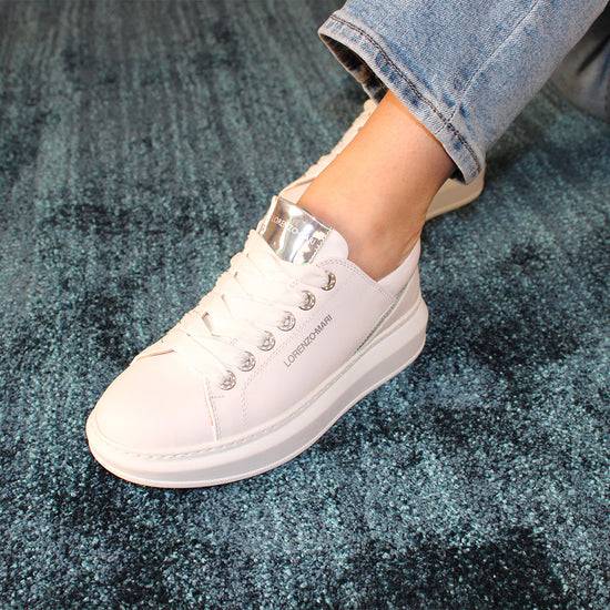 Lorenzo Mari Sneakers Fenice White Nuovo