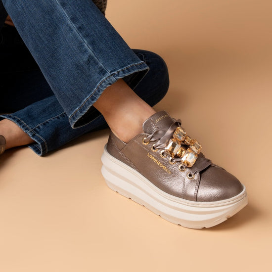Lorenzo Mari Sneakers Ariel nocciola Spedizione Gratuita