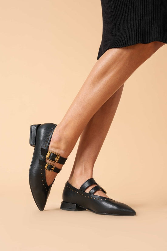 Lorenzo Mari Ballerina Giglio black Negozio