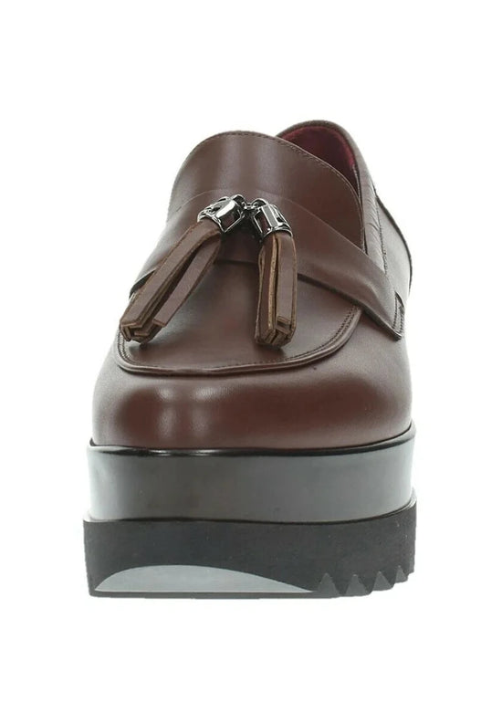 Lorenzo Mari Mocassino Clea 5 Castano con nappine Italy