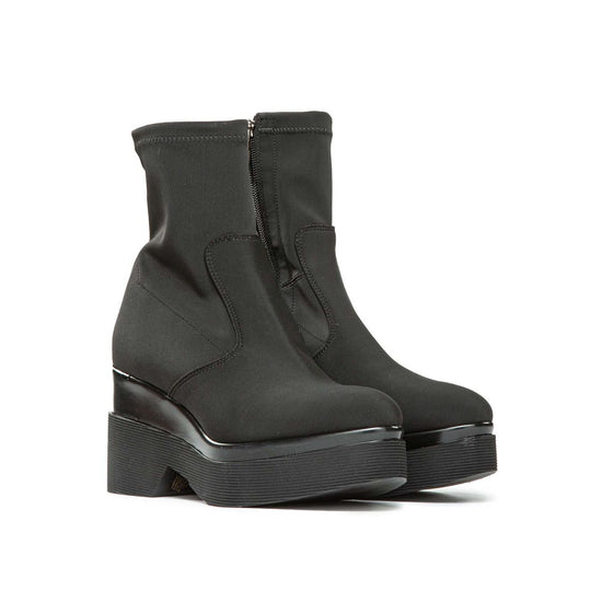 Lorenzo Mari Stivaletto Polly lycra Black Vendita Calda