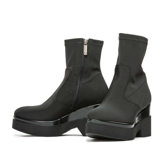 Lorenzo Mari Stivaletto Polly lycra Black Vendita Calda