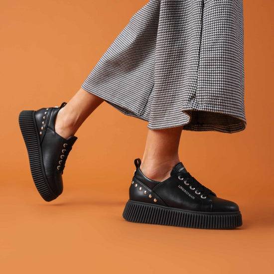 Lorenzo Mari Sneakers Sally 10 Black Sottocosto