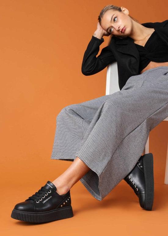 Lorenzo Mari Sneakers Sally 10 Black Sottocosto