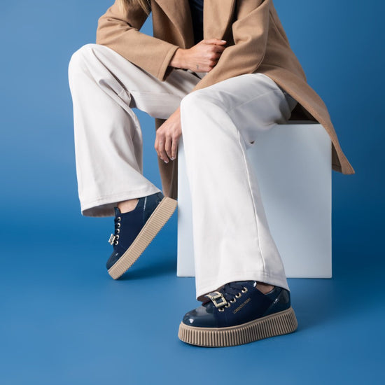 Lorenzo Mari Sneakers Sally 12 Blu Presa