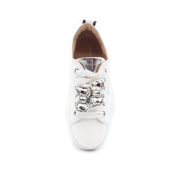 Lorenzo Mari Sneaker Jasmine Bianca Negozio