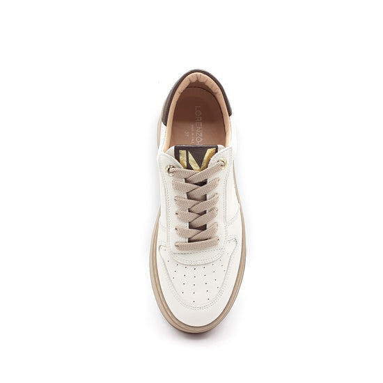Lorenzo Mari Sneakers Matilde Latte Soddisfazione Garantita