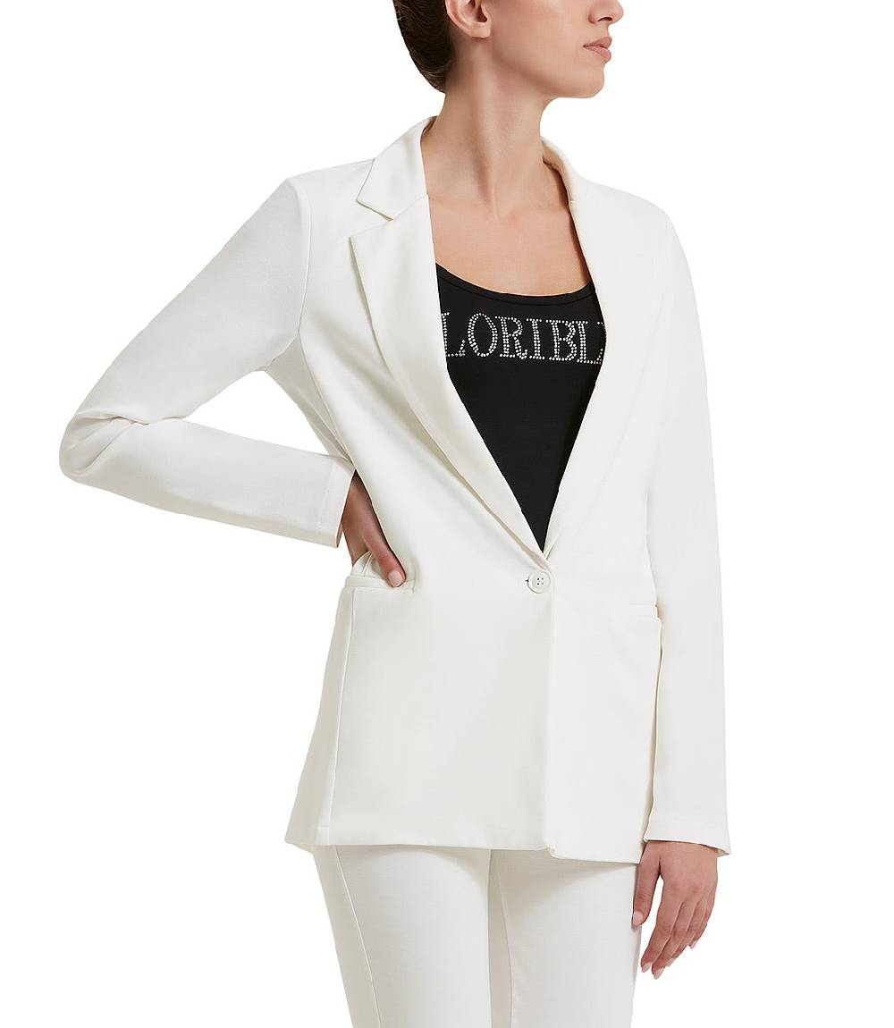 Loriblu Giacca monopetto burro Fino Al -60%