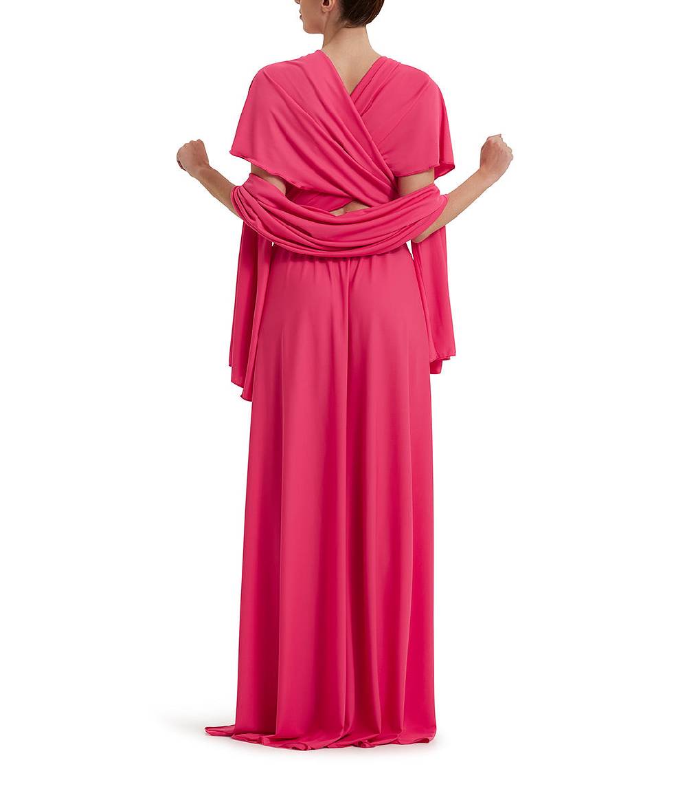 Loriblu Abito lungo fuxia Sconto