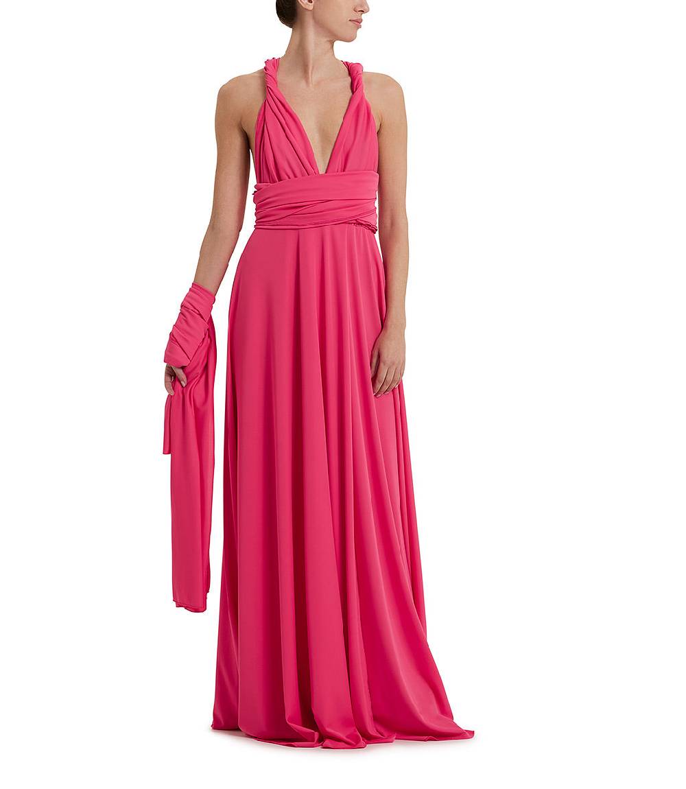 Loriblu Abito lungo fuxia Sconto