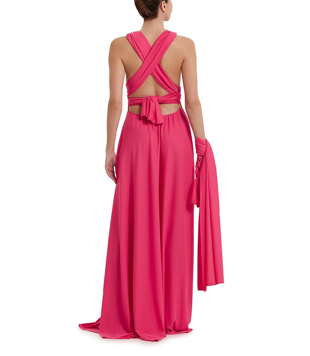Loriblu Abito lungo fuxia Sconto