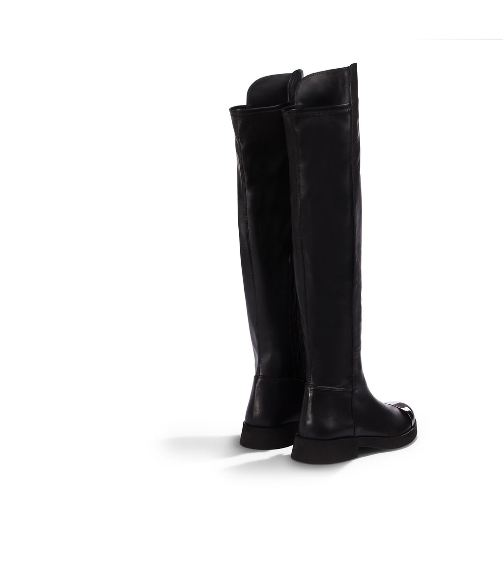 Loriblu Stivali in nappa nera Offerta