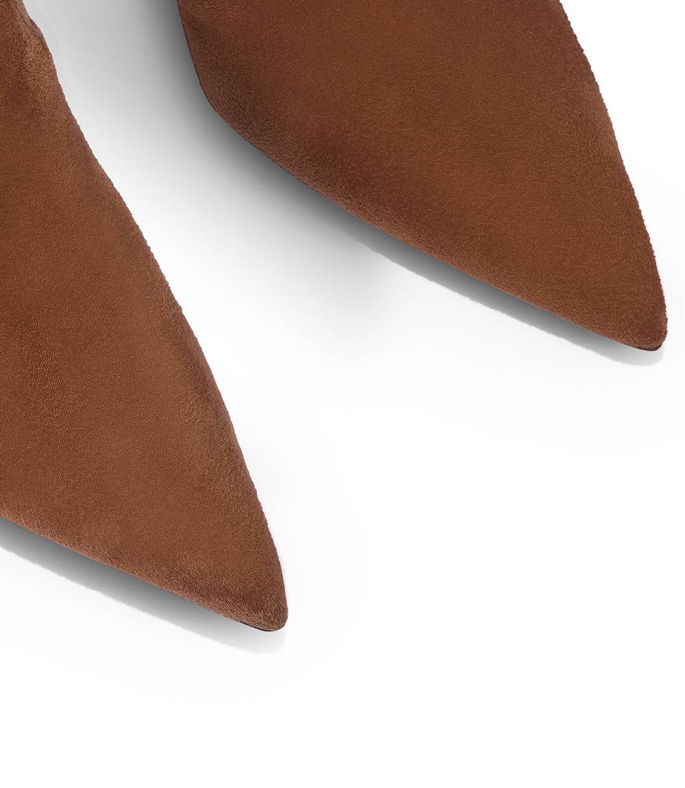 Loriblu Cuissardes in faux camoscio marrone Economico