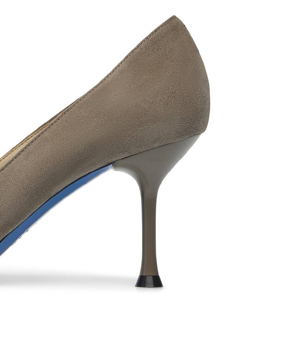 Loriblu Decollete in pelle scamosciata fango Saldi