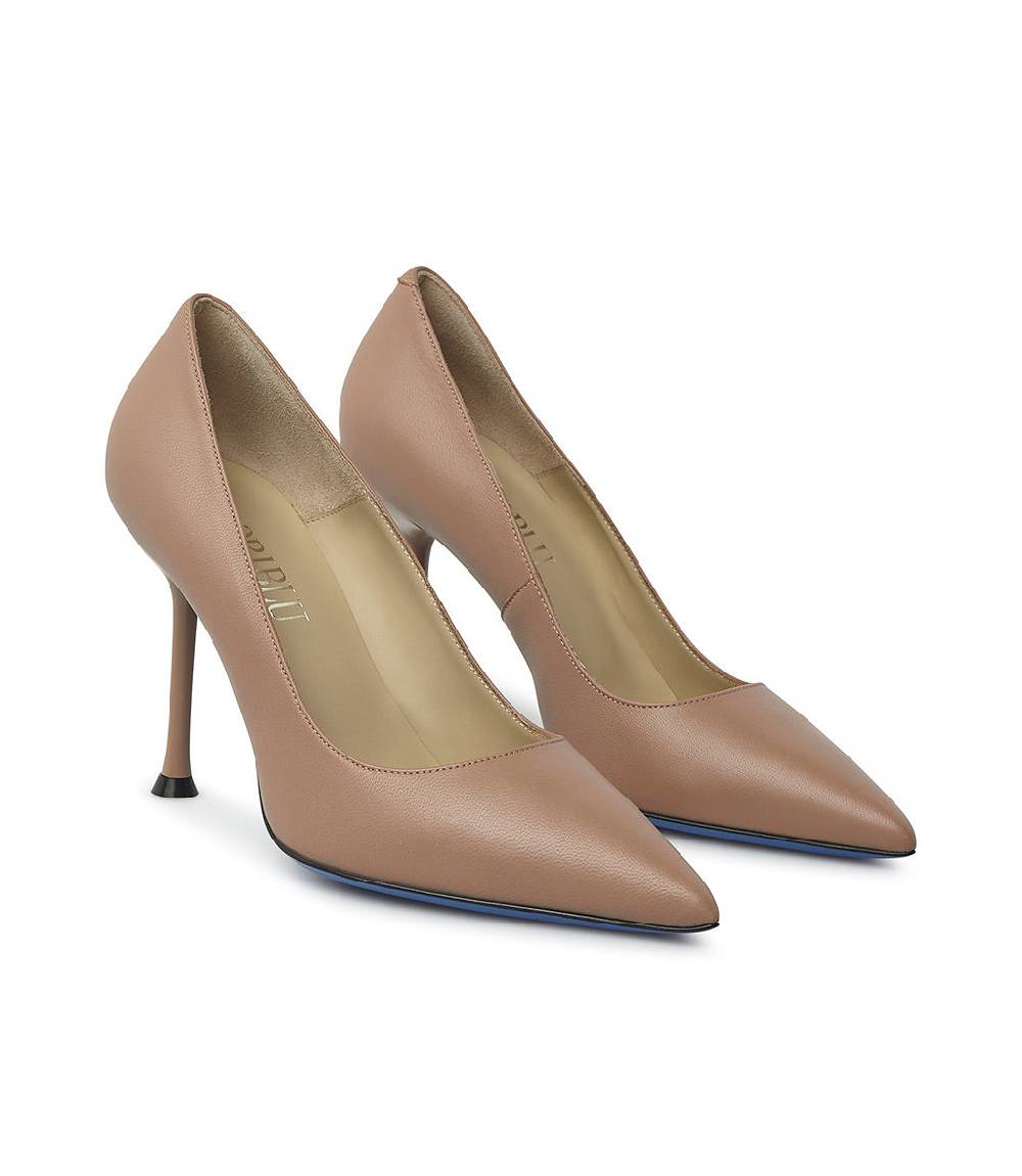 Loriblu Decollete in nappa rosa pesca Hotsell