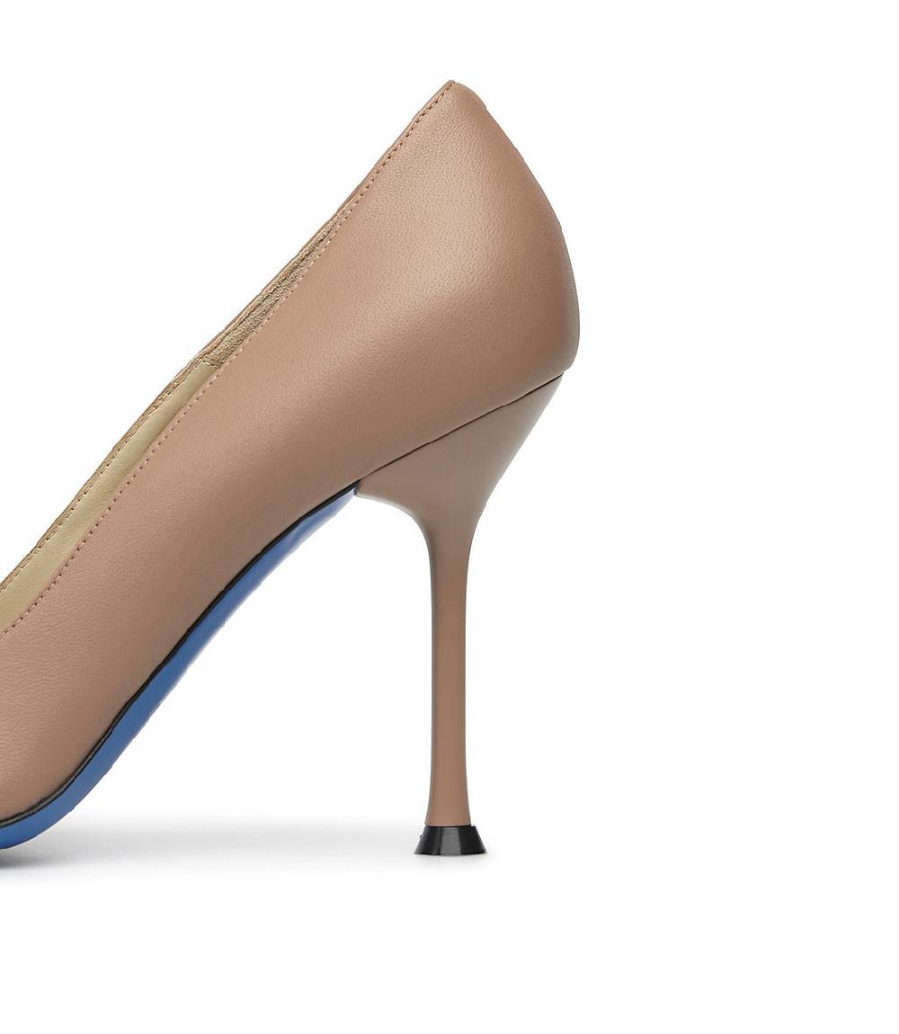 Loriblu Decollete in nappa rosa pesca Hotsell