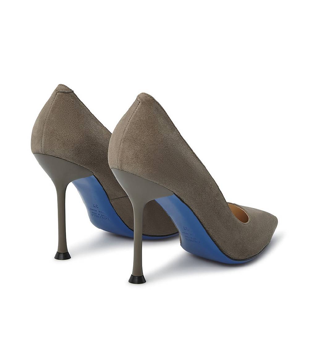 Loriblu Decollete in pelle scamosciata fango Saldi Di Fabbrica