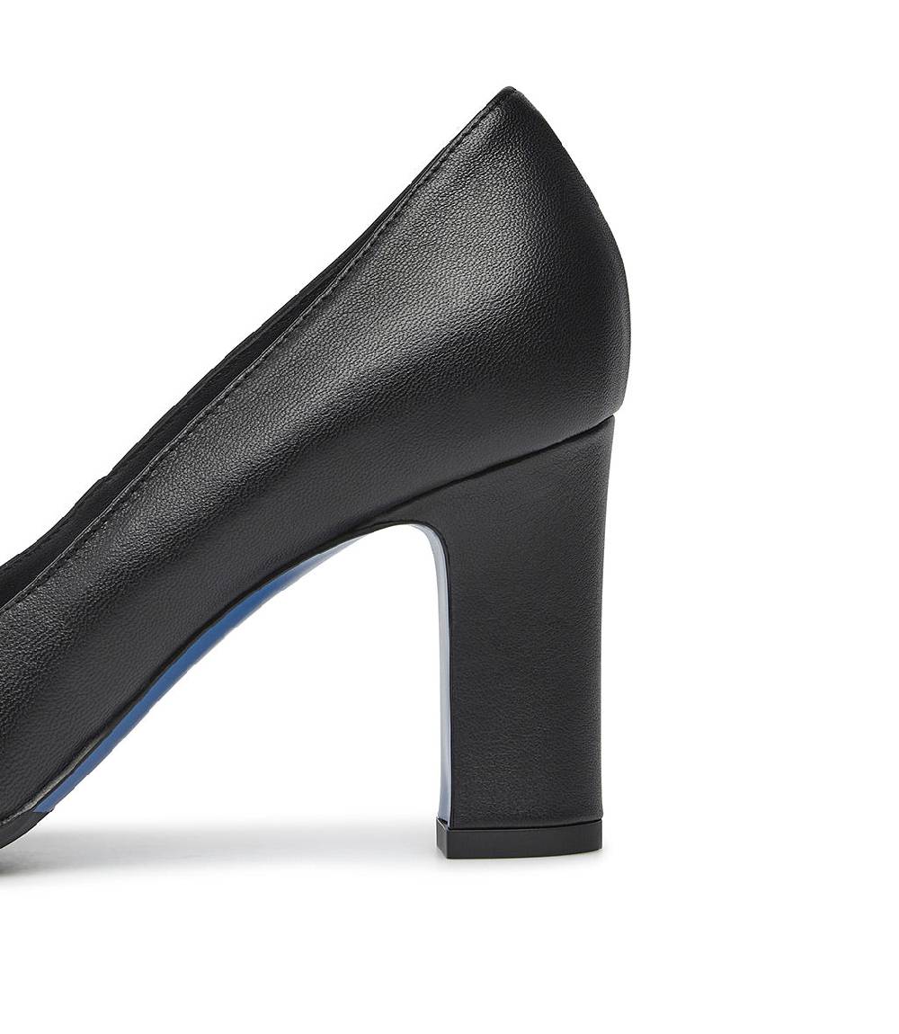 Loriblu Decollete' in nappa nera Vendite Flash