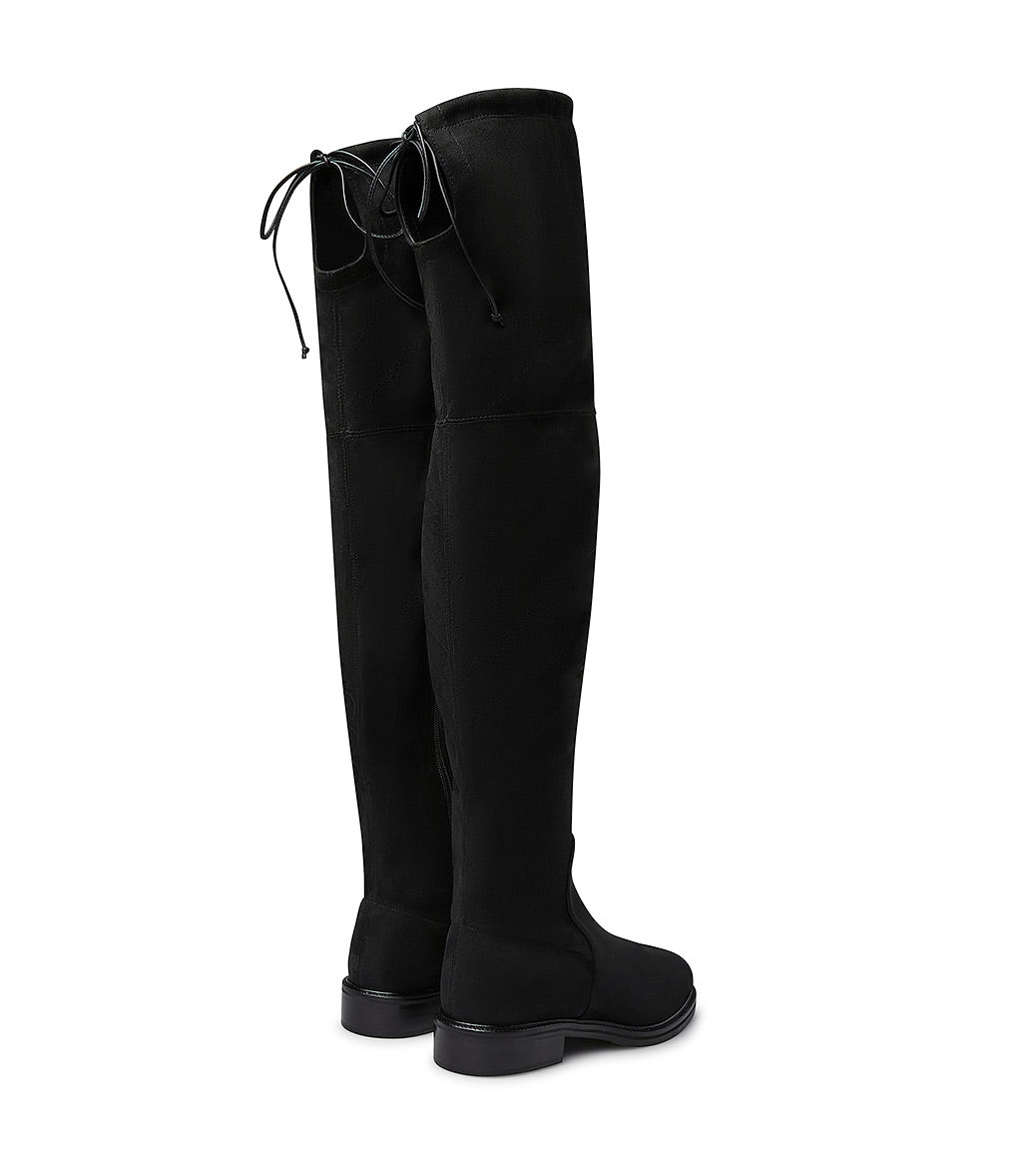 Loriblu Cuissardes in camoscio stretch nero In Saldo
