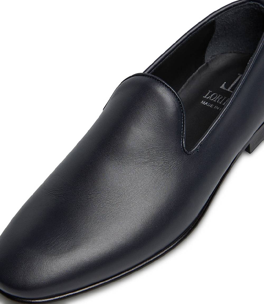 Loriblu Loafer in vitello blu Italy