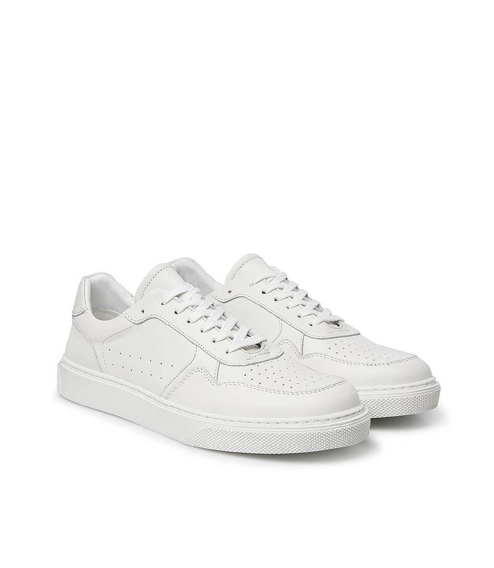 Loriblu Sneaker in pelle e camoscio bianco Acquista Ora