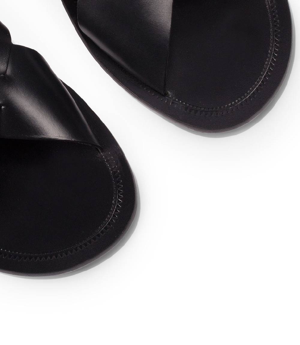 Loriblu Sandali in pelle nera Hotsell