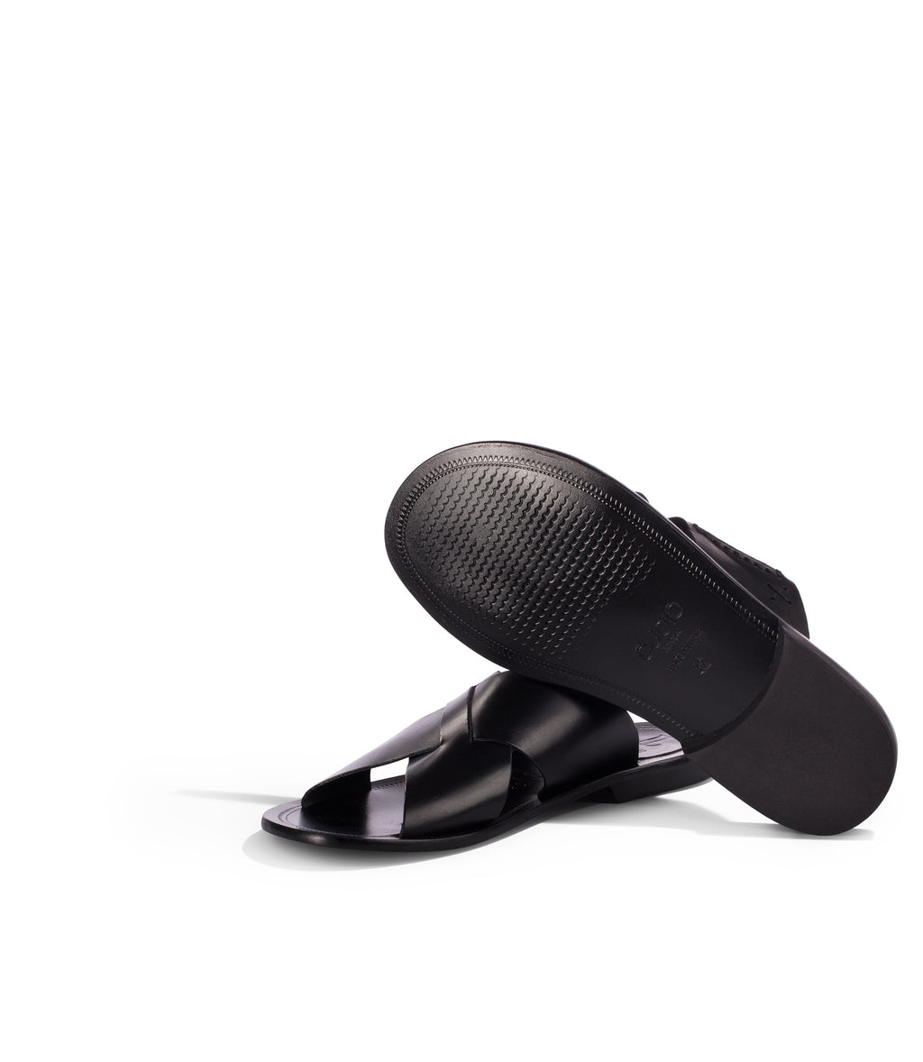 Loriblu Sandali in pelle nera Hotsell