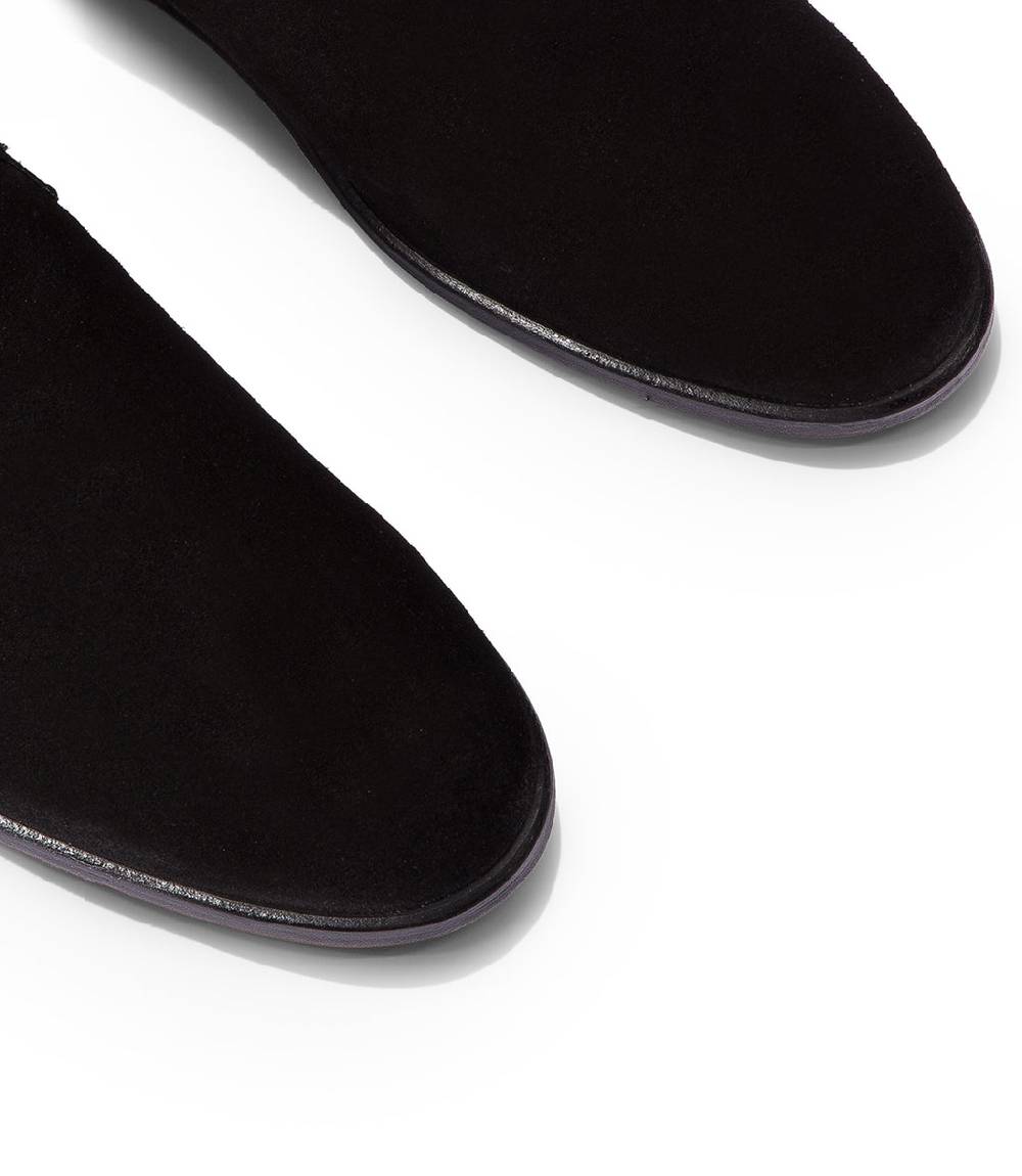 Loriblu Mocassini in camoscio nero In Saldo