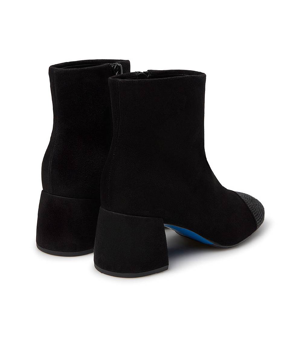 Loriblu Stivaletto camoscio nero con cristalli Promozione