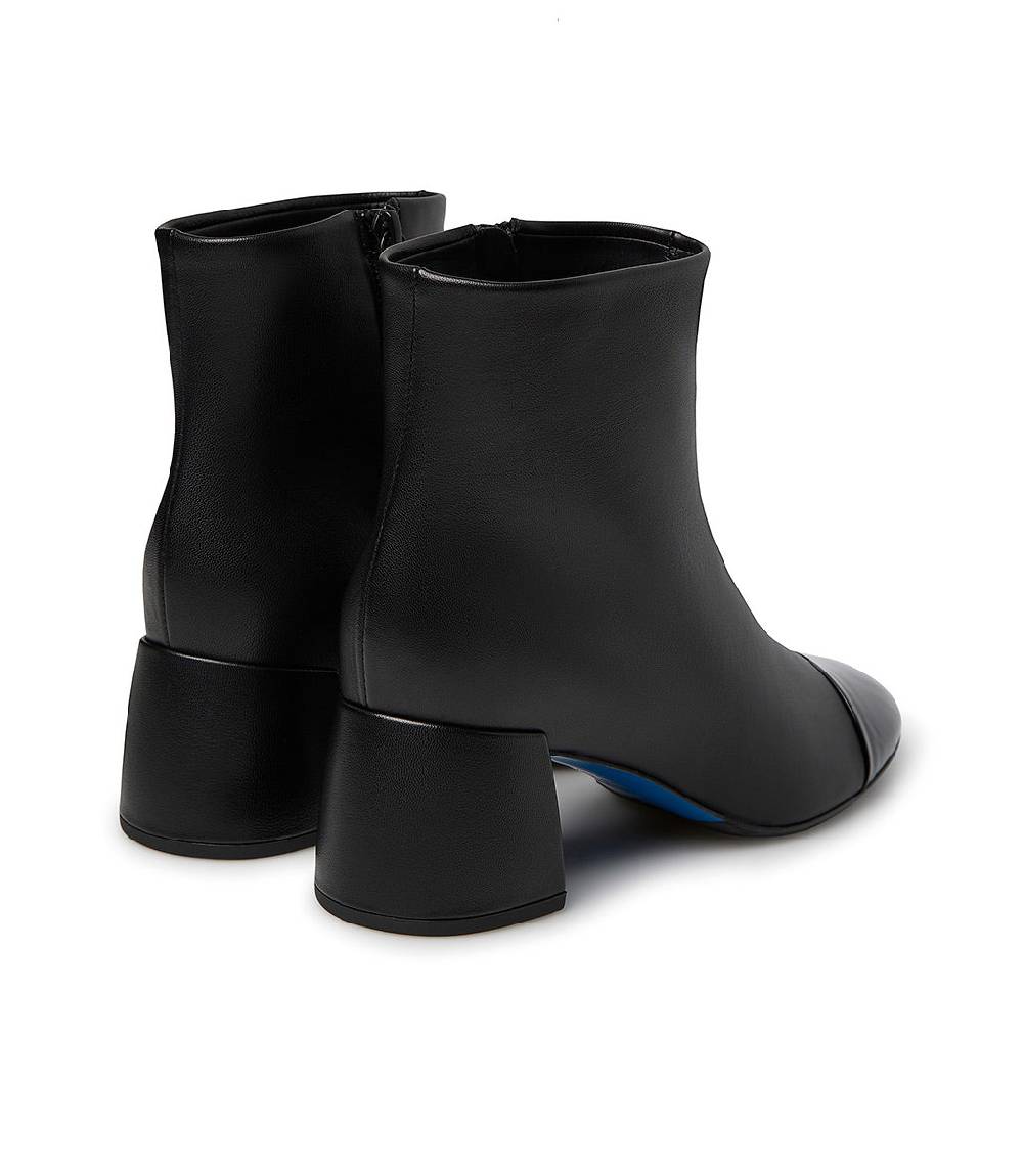 Loriblu Stivaletto nappa nero con punta in vernice Spedizione Gratuita