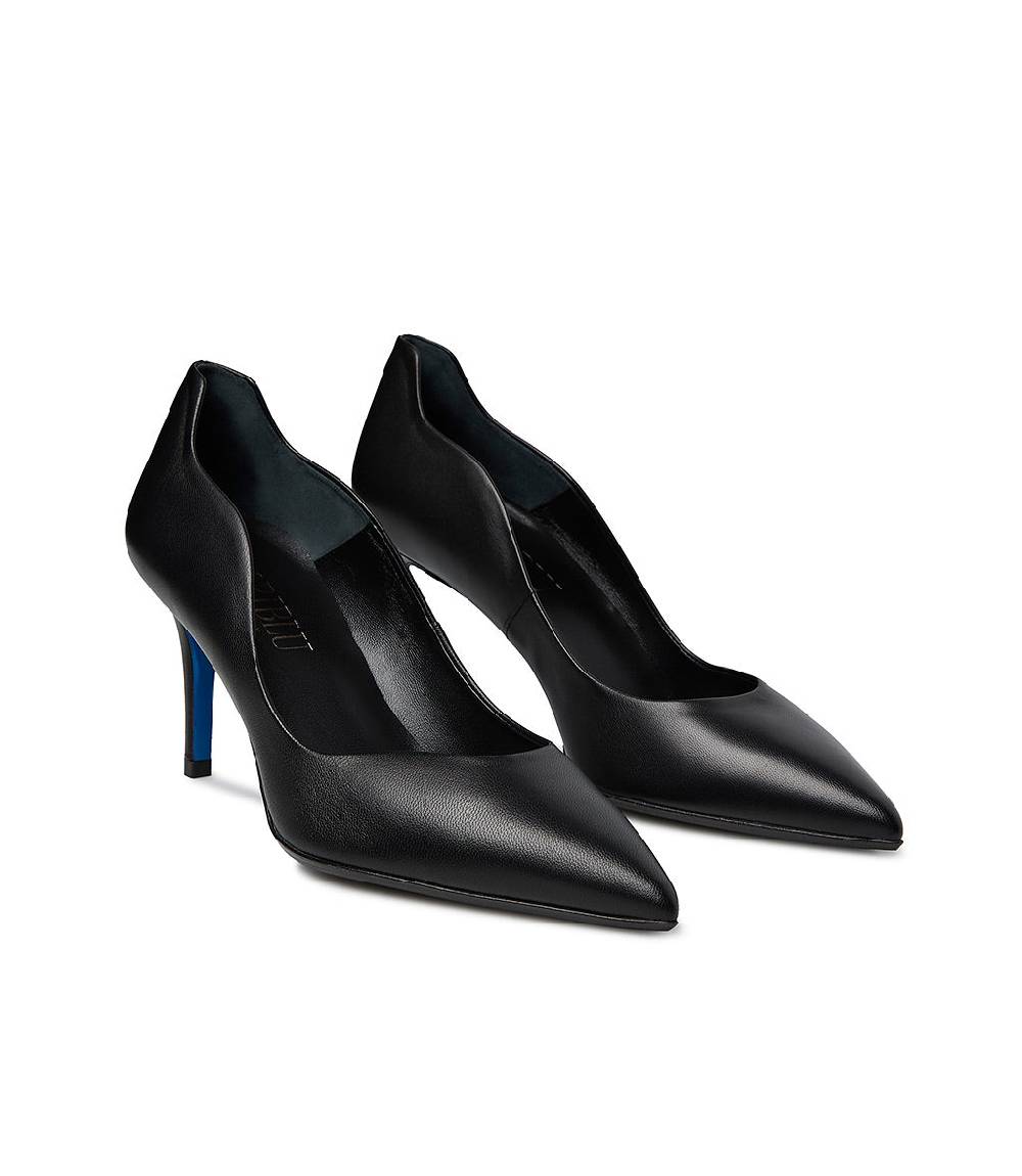 Loriblu Décolleté onda in nappa nero Affare Del Giorno
